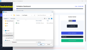 Best Email Verification Tool in 2026 dashboard showing bulk email verification results