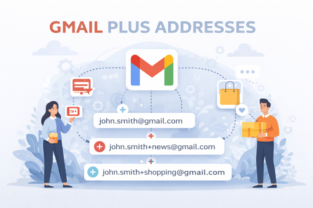 Gmail plus addresses